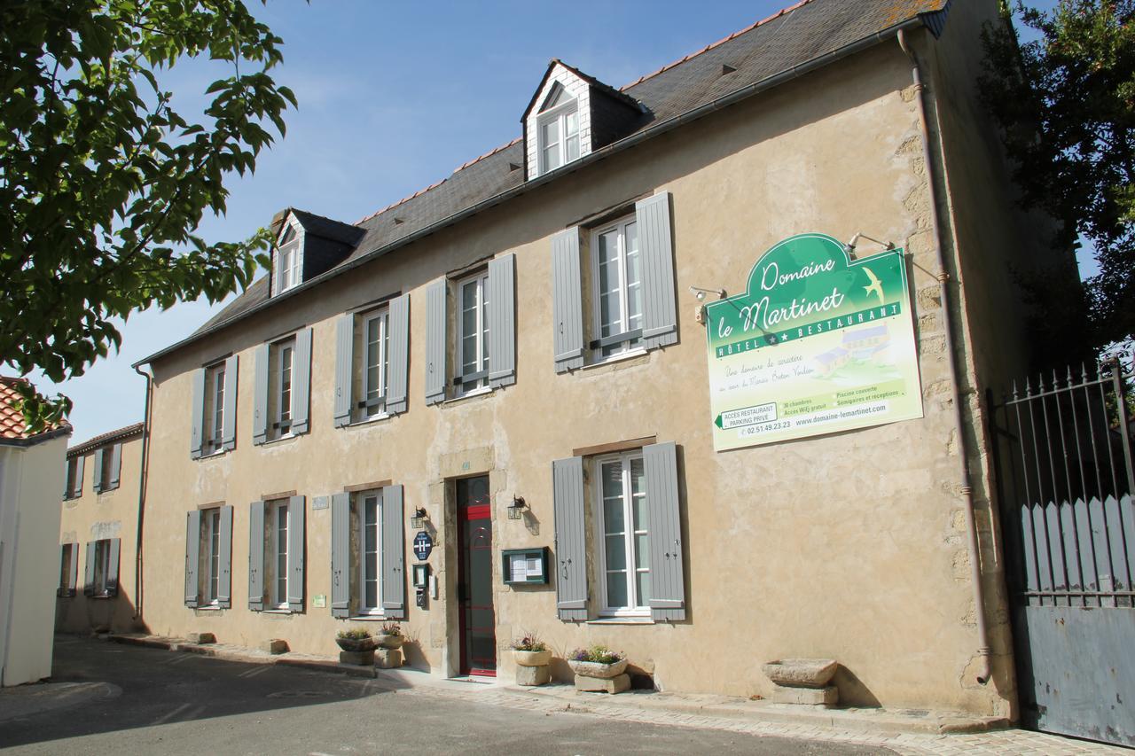 Готель Domaine Le Martinet, The Originals Relais Bouin  Екстер'єр фото
